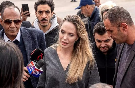 Angelina Jolie harekete geçti: Gazze sınırından tüm dünyaya seslendi