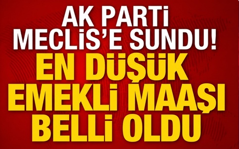 Milyonlarca emekliyi ilgilendiriyor! En düşük emekli maaşı belli oldu