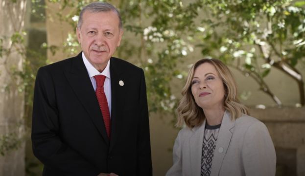 Cumhurbaşkanı Erdoğan, İtalya Başbakanı Meloni ile Görüştü