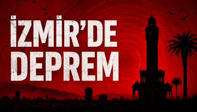 İzmir'de Korkutan Deprem