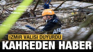 İzmir'deki sel felaketinden kahreden haber!