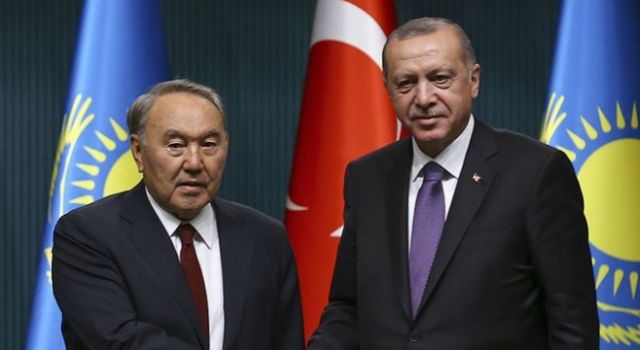 Cumhurbaşkanı Erdoğan, Kazakistan’ın kurucu Cumhurbaşkanı Nazarbayev ile telefonda görüştü