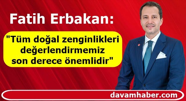 ERBAKAN, KARADENİZ'DE BULUNAN DOĞALGAZ REZERVİ HAKKINDA AÇIKLAMA YAPTI