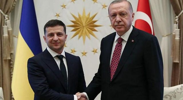 Erdoğan ve Zelenskiy arasında görüşme