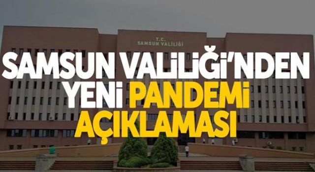 Samsun'da vaka sayıları arttı! Valilik'ten düğün kararı