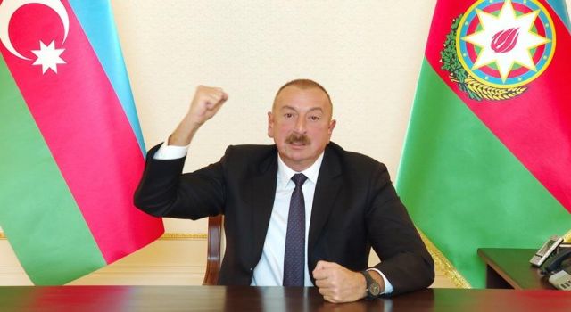 Aliyev: "Bu kadar harika bir dostumuz olduğu için gururluyuz!"