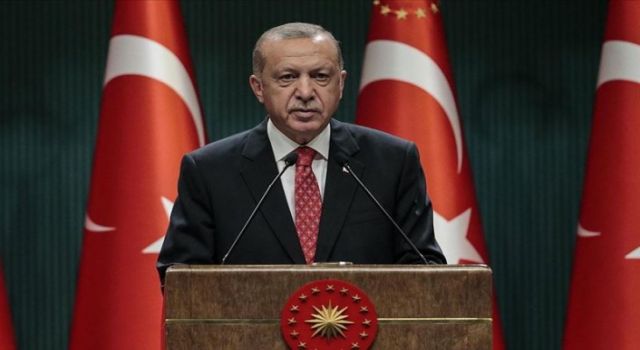 CUMHURBAŞKANI ERDOĞAN: "MACRON'UN AKLİ TEDAVİYE İHTİYACI VAR"