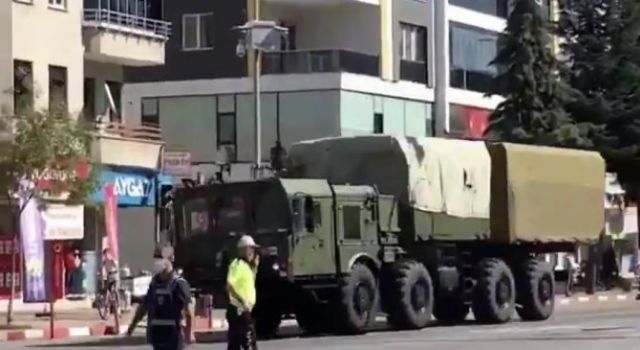 S-400 2. konvoyu da Samsun’dan geçti