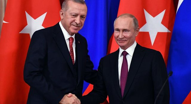 Başkan Erdoğan Putin'le görüştü