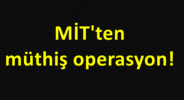 MİT'ten müthiş operasyon! Terörist Mesut Taşkın yurt dışında etkisiz hale getirildi