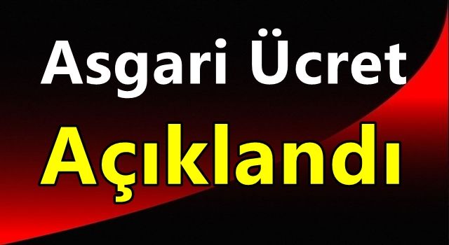 2021 yılı Asgari Ücret açıklandı!