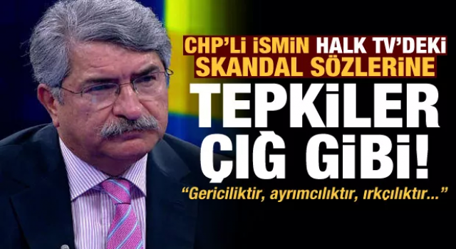 CHP'li ismin canlı yayındaki skandal sözlerine tepkiler çığ gibi!