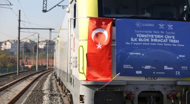 Çin’e ihracat treni yolculuğunu tamamladı