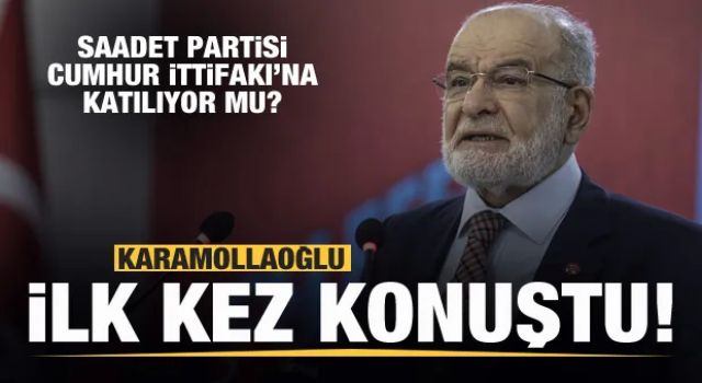 Erdoğan'ın Asiltürk'ü ziyaretinden sonra Karamollaoğlu'ndan Cumhur İttifakı açıklaması