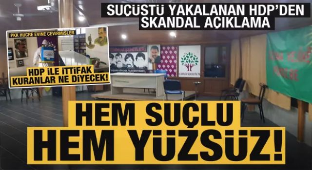 HDP, Esenyurt'taki PKK paçavraları yüzsüzce savundu! Skandal açıklama