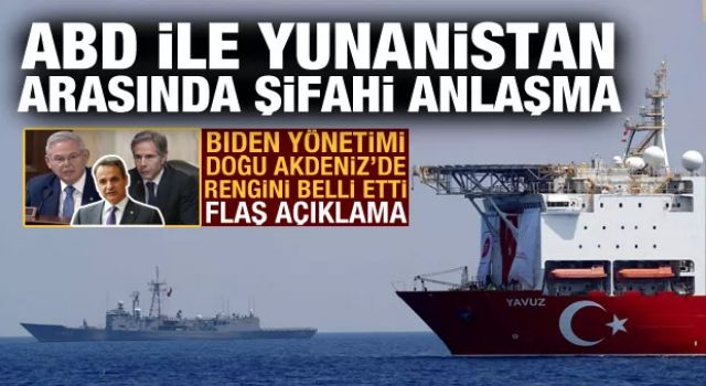 Önce Türkiye'yi tehdit etti! ABD ile Yunanistan arasında Doğu Akdeniz'de şifahi anlaşma