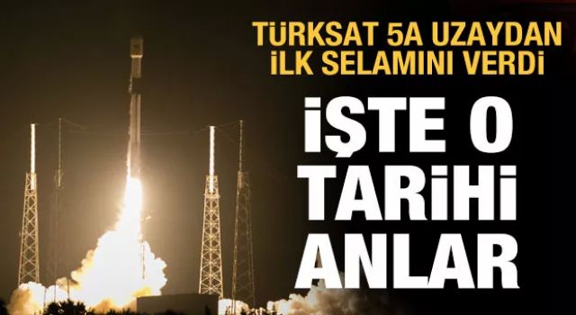 Türksat 5A uydusu fırlatıldı!
