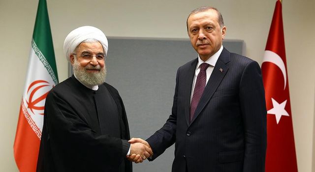Cumhurbaşkanı Erdoğan, Hasan Ruhani ile görüştü