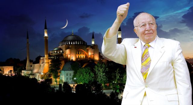 Erbakan Hoca, Ayasofya-i Kebir Cami-i Şerifi'nde anıldı