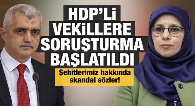 HDP'li vekiller Hüda Kaya ve Ömer Faruk Gergerlioğlu hakkında soruşturma başlatıldı