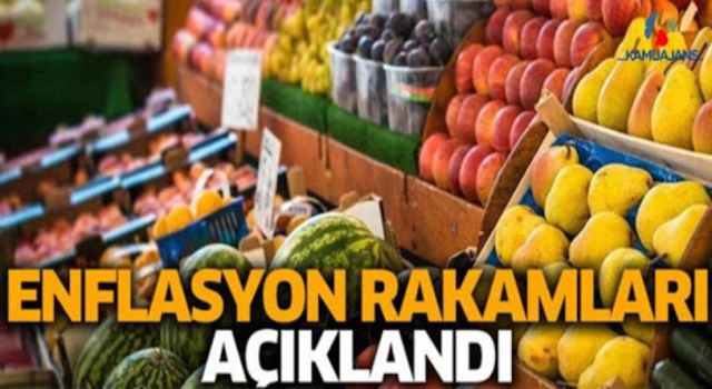 TÜİK ocak ayına ilişkin enflasyon rakamlarını açıkladı. Enflasyon ocakta yüzde 1,68 artarken, yıllık bazda yüzde 14,97 oldu.