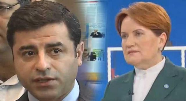 Demirtaş'tan Akşener'e cevap: Bize ayar vermek hadleri değildir!