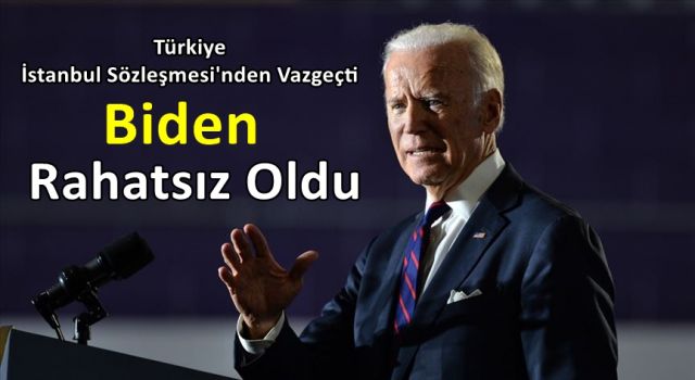Joe Biden'dan İstanbul Sözleşmesi açıklaması