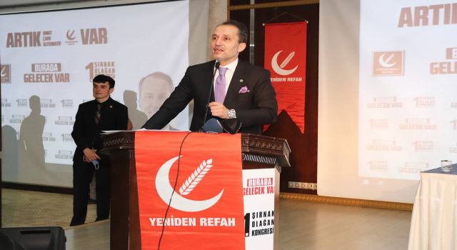 Fatih Erbakan Şırnak'a çıkarma yaptı