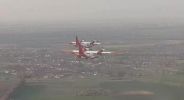 Azerbaycan ve Ukrayna'dan Türkiye'ye destek: Yangınlar için uçak filosu yola çıktı