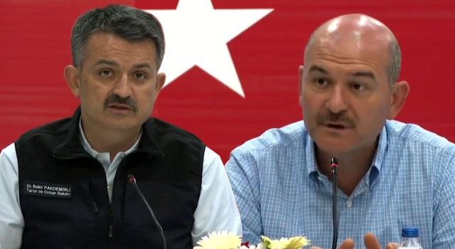 Bakan Soylu ve Pakdemirli'den ortak açıklama