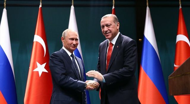 Cumhurbaşkanı Erdoğan, Rusya Devlet Başkanı Putin ile telefonda görüştü