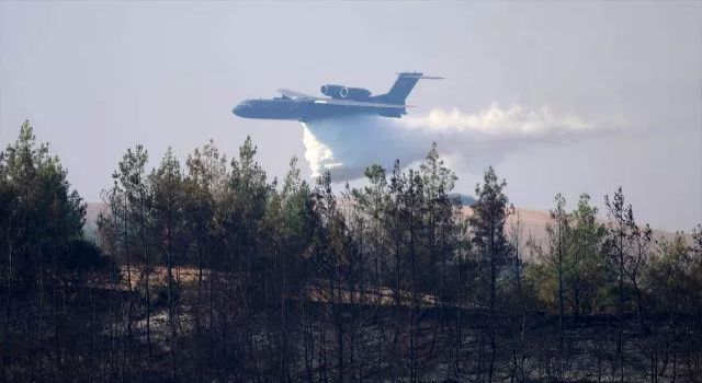 Kahramanmaraş'ta yangın söndürme uçağı düştü! Acı haber duyuruldu