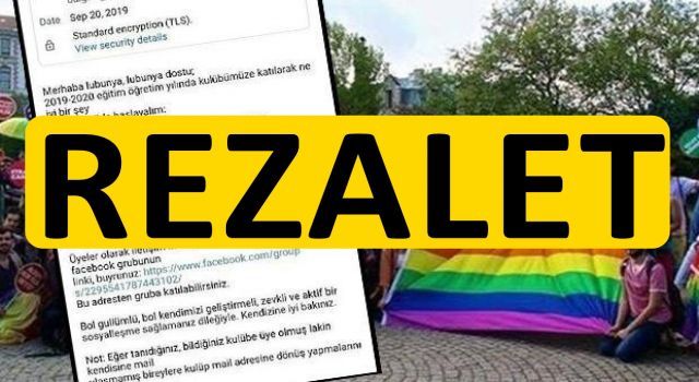 Boğaziçi Üniversitesi'nde İstiklal Marşımızla LGBT propagandası yaptılar