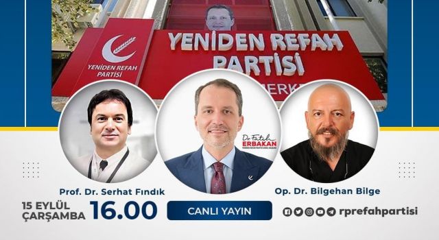 Erbakan, Uzman konuklarla beraber basın toplantısı yapacak