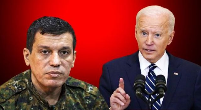 Teröristbaşı Mazlum Kobani'den itiraf: Biden bana söz verdi