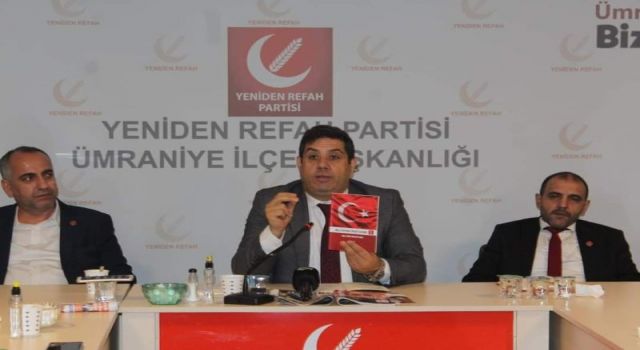 Yeniden Refah İlçe başkanı Başak; "Türkiye’nin Kaynakları" kitabını tanıttı
