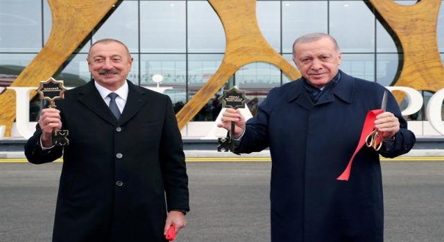 Erdoğan ve Aliyev, Fuzuli Havalimanını açtı