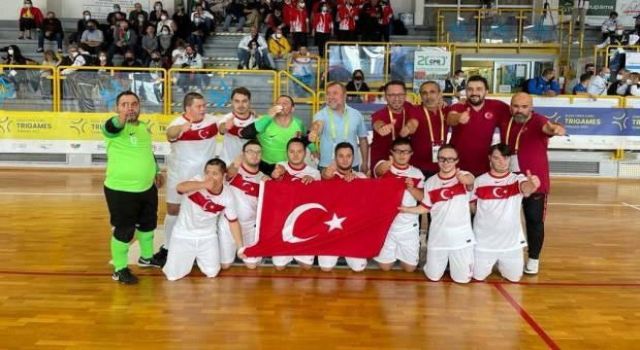 Özel Sporcular Down Futsal Milli Takımı, Avrupa şampiyonu!