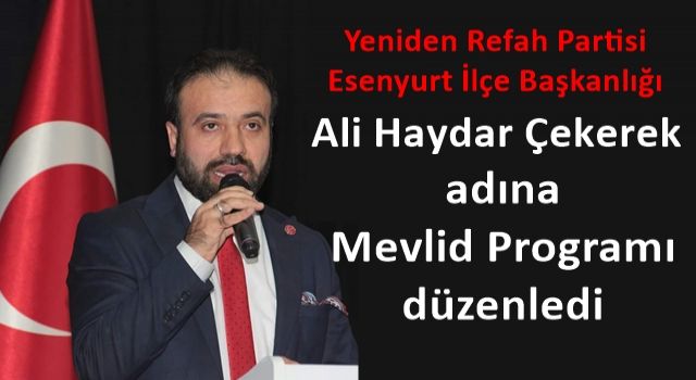 Ali Haydar Çekerek dualarla anıldı