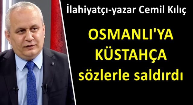 İlahiyatçı yazardan Osmanlı'ya ve Sultan Abdulhamid'e büyük hakaret