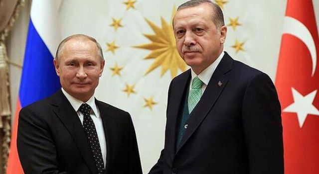 Cumhurbaşkanı Erdoğan, Vladimir Putin ile telefon görüştü