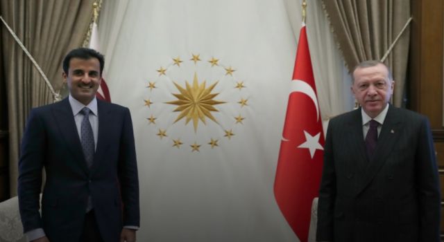 Cumhurbaşkanı Erdoğan, Katar Emiri Al Sani ile telefonda görüştü