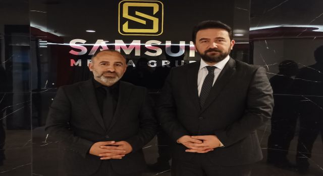 Murat Marap, KANAL S TV'ye hayırlı olsun ziyaretinde bulundu