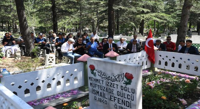 Gülü Isparta’ya kazandıran Müftüzade İsmail Efendi dualarla anıldı