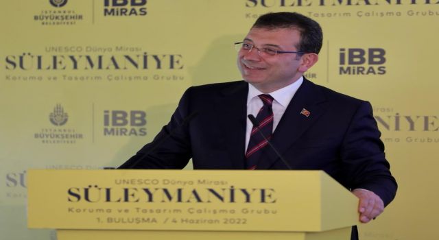 İBB MİRAS’DAN ‘SÜLEYMANİYE’ HAMLESİ İMAMOĞLU: İSTANBUL’U HIZLI BİÇİMDE TAHRİP ETMEYE ÇALIŞAN BİR ZİHİNLE MÜCADELE EDİYORUZ