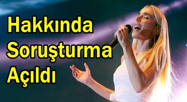 İstanbul Cumhuriyet Başsavcılığı tarafından şarkıcı Gülşen hakkında soruşturma başlattıldı