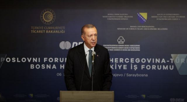Cumhurbaşkanı Erdoğan: Her şey Bosna Hersek için diyerek yola koyulacağız