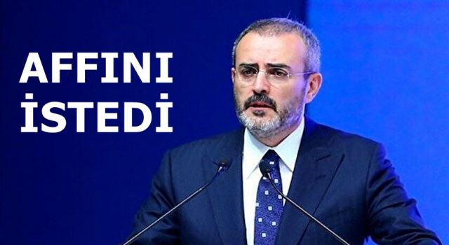 AK Parti Grup Başkanvekili Mahir Ünal görevinden affını istedi