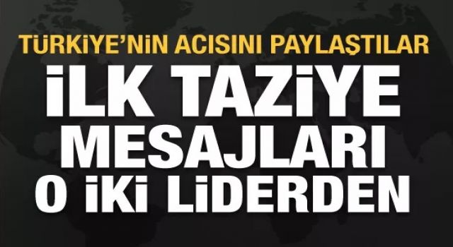 Aliyev ve Şerif'ten Bartın'daki facia için taziye mesajı