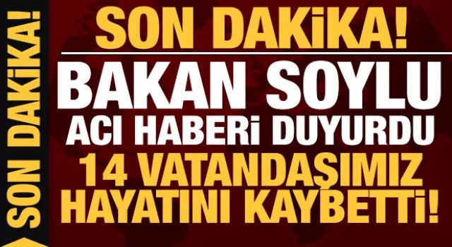 Bartın'daki maden ocağında patlama! Bakan Soylu acı haberi duyurdu